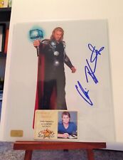 Chris Hemsworth Signed Photo Thor The Avengers MCU COA Celebrity Authentics picture