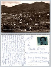 Badenweiler Schwarzwald Germany RPPC Postcard 1964 Village Valley View picture