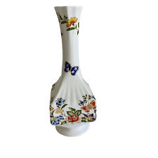Aynsley Made In England Bud Vase Cottage Garden Fine Bone China Floral Vintage  picture