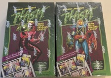 1993 DEFIANT PLASM FACTORY SEALED BOX 36 PACKS COMIC CARDS (LOT OF 2) picture