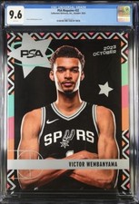 POP 1/7💎 2023 Victor Wembanyama ROOKIE PSA Magazine CGC 9.6 NONE GRADED HIGHER picture