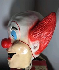 0 Don Post Mask BOZO the Clown Mask Vinyl Vintage  picture