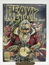 DECEMBER 1977 Heavy Metal Magazine - Moebius. Corben.  Spielberg FN picture