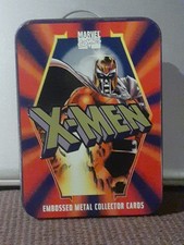 1996 X-Men Embossed Metal Cards. 5 Sealed Cards. See Pics picture