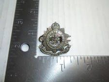 Original WWI British North Somerset Yeomanry King George V Cap Badge with Lugs picture
