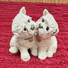 Lenox West Highland White Terrier Westie Dog Pair Figurine Sweethearts picture