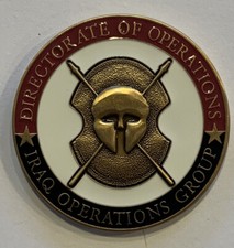 CIA ,IRAQ OPERATIONS GROUP,  DIRECTORATE OF OPERATIONS CHALLENGE COIN picture