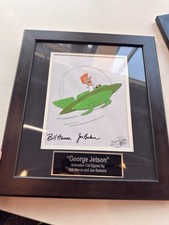 Vintage Hanna-Barbera The Jetsons Signed Animation Cel LIMITED EDITION picture
