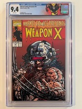 Marvel Comics Presents 79 CGC 9.4 NM (WP) Wolverine/Weapon X Origin/Custom Label picture