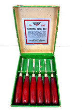 Vintage Millers Falls No. 106 Wood Carving Set picture