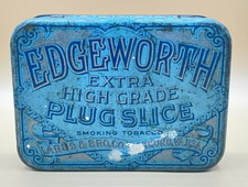 Edgeworth Extra High Grade Plug Slice Smoking Tobacco Tin picture