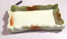 Rectangle Shallow Planter Bowl Poppy Trail by Metlox of California Green Brown picture