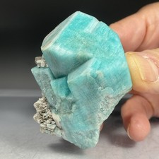 SS Rocks - Amazonite with Smoky Quartz (Lake George, Colorado) 82g picture