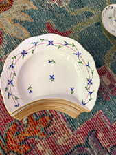 22-Pc Herend Blue Garland PBG Hand-Painted Porcelain China Set Hungary RARE picture