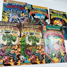 Captain Victory and the Galactic Rangers Pacific Comics Lot of 6 Jack Kirby picture