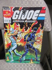 GI JOE---EUROPEAN MISSIONS No. 3 Comic Book (August 1988) (Marvel Comics) picture