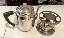 Landers Frary Clark Alcohol Stove And Percolator Vintage 1900s Works picture
