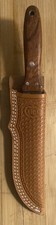 Colt CT340 4.5” Fixed Blade Hunting Knife With Genuine Leather Sheath NEW picture