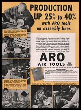 1948 Swartzbaugh Toledo Ohio Plant Female Worker Photos ARO Equipment Print Ad picture