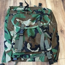 US Army M81 Woodland Camo Combat Patrol Pack Radio Carrying USA Vintage USGI NOS picture