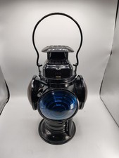Adlake Non-Sweating Lamp 4-Way Railroad Switch Lantern 100% Working Oil Burner picture