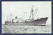 MS HOEGH DENE Leif Hoegh & Co., Norwegian Cargo Ship Postcard picture