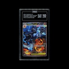 Mega Charizard x Ex 125/094 SIR TAG Gem Mint 10 | Phantasmal Flames | Pokemon  picture
