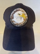 Baseball Cap Military Patch ‘In Memory Of Our  Troops Defenders Of Our Freedom’ picture