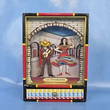 Rare Vintage 1980 Otagiri La Cucaracha Musical Jewelry Box Japan 12/32 - Tested picture