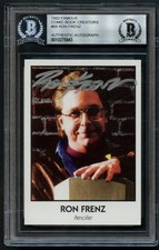 Ron Frenz #68 signed autograph auto 1992 Famous Comic Book Creators Card BAS  picture