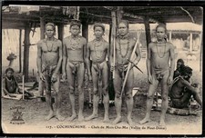 Indochina Moi Tribal Chiefs 1910s PC picture