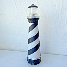 Vintage Collectible Lighthouse Shaped Refillable Butane Lighter picture