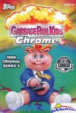 2022 Topps Garbage Pail Kids CHROME Series 5 EXCLUSIVE Factory Sealed HANGER Box picture