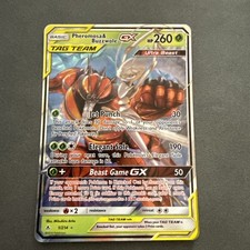 Pokémon Unbroken Bonds Phermosa & Buzzword GX 1/214  picture