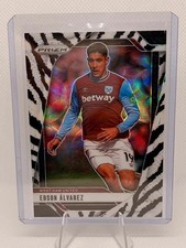 2024-25 Panini Prizm Edson Álvarez West Ham & Mexico Zebra Prizm 15/15 Bookend picture