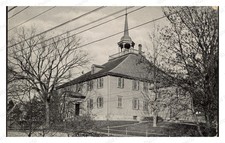 Hingham Massachusetts 1900s Old Meeting House Church Standard Postcard picture