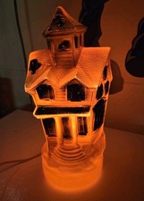 Vintage Empire Halloween Haunted House Blow Mold 1969 Approx 13