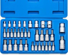 10070A Torx Bit Socket and E-Torx Star Socket Set | 35-Piece Set, S2 and Cr-V picture