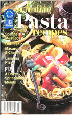 Southern Living Pasta Recipes, March 1997 Booklet Vintage Spaghetti Meat Loaf picture