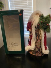 Vintage Santa’s Best Classic Collectibles 16” Original Box Christmas Decor VTG picture