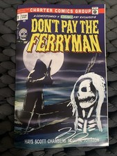 Don’t Pay The Ferryman #1 Signed w/ Extra Large Remarque by NateMadeIt Johnson picture