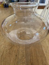 Corning 3” Fitter-6 3/4” Tall Clear Glass Hurricane Lamp Chimney Shade picture