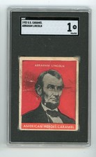 1932 U.S. Caramel Abraham Lincoln Presidents SGC 1 PR (G) picture