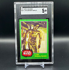 Topps 1977 Star Wars C-3PO (Anthony Daniels) #207 SGC 5 7318271 picture