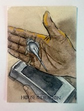 House of The Dragon Series 2 Sketch Card by Connie Persampieri Faye picture