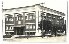 Vintage Kamloops BC Masonic Temple RPPC Real Photo Postcard Canada 1920s - 1930s picture