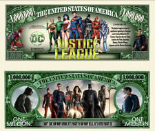 ✅ Pack of 100 Justice League 1 Million Dollars DC Comics Collectible Bills ✅ picture