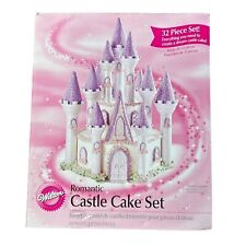Wilton Romantic Castle Cake Set -  32 pc set vintage NEW picture