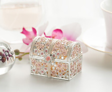 Flowers Trinket Box Handmade by Keren Kopal With Austrian Crystals picture