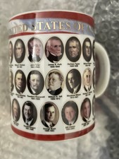 PRESIDENT MUG CUP PHOTO ALL WASHINGTON to TRUMP DEMOCRAT REPUBLICAN USA New picture